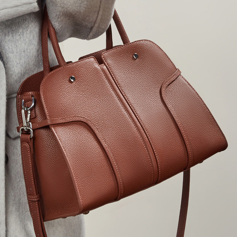 حقيبة إكزكيوتيف مصممة جلد طبيعي - حقيبة عمل أنيقة بلوحات