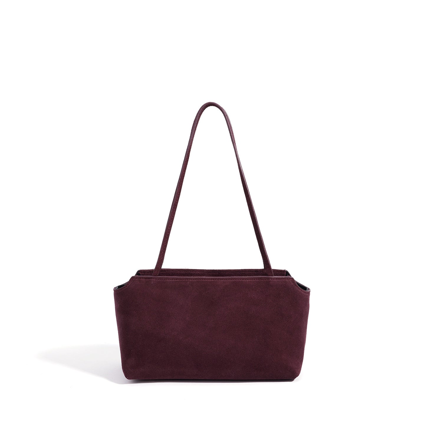 Vintage Suede Leather Clutch Bag