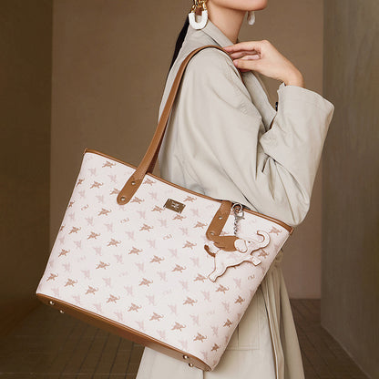 Sac à main épaule fourre-tout monogramme vintage de luxe grand éléphant volant