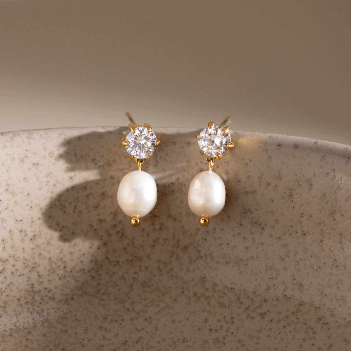 Chic Radiant French Vintage Heritage Pendant Earrings