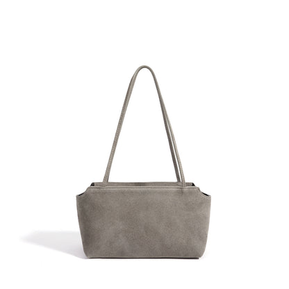 Vintage Suede Leather Clutch Bag