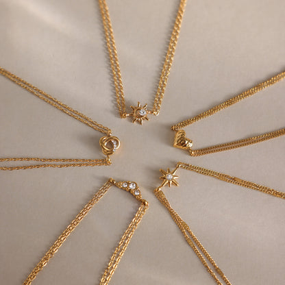 Elegant Minimalist Shimmering Double Layer Bracelet