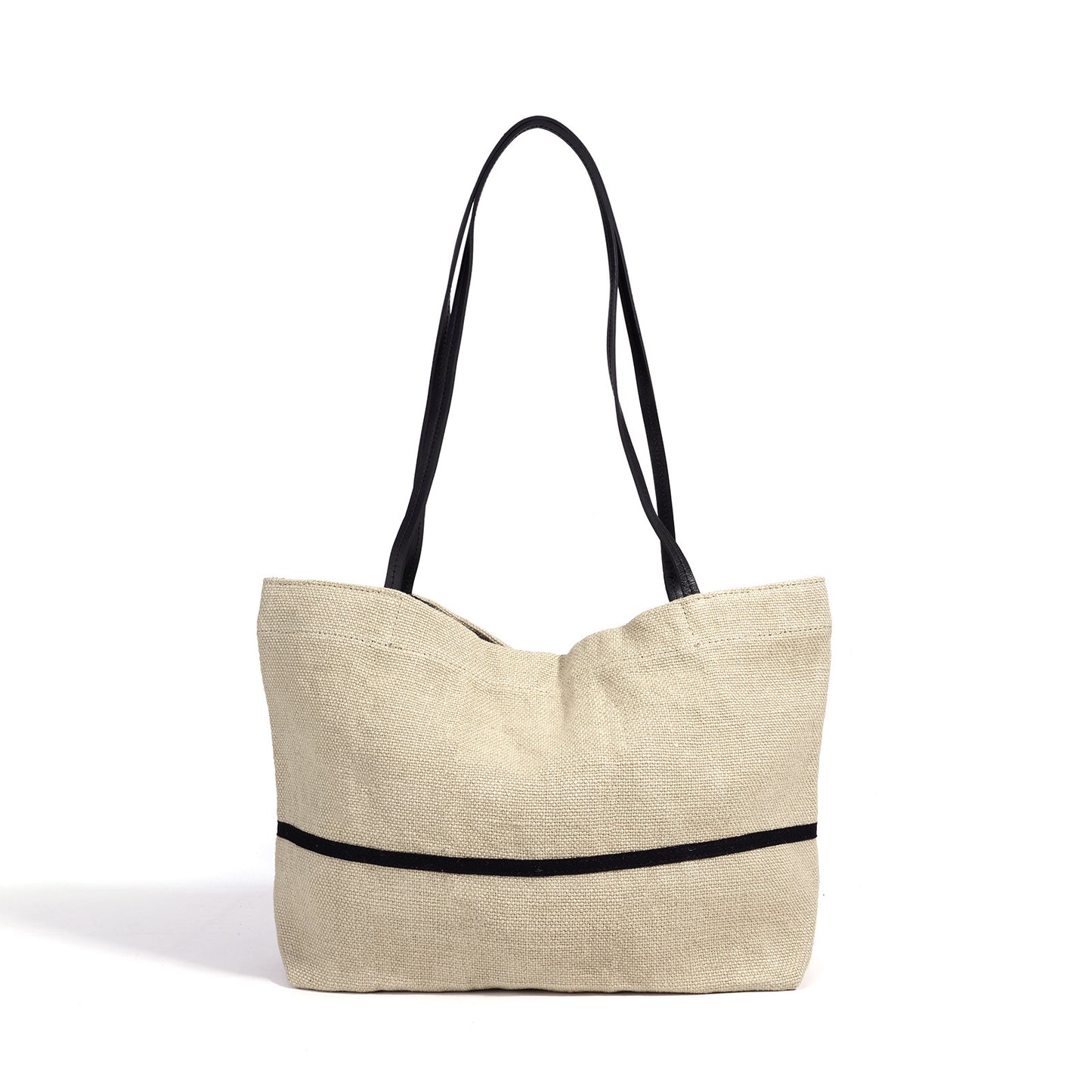 Minimalist Effortless Linen Tote Clutch Bag