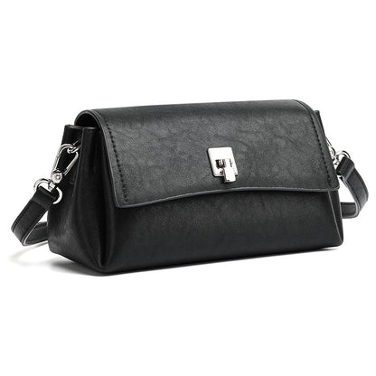 Featherlight Pebbled Genuine Leather Pillow Clutch Bag