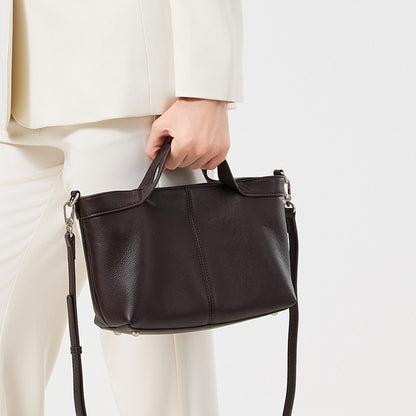 Sand Dune Mini Tote Genuine Leather Clutch Bag