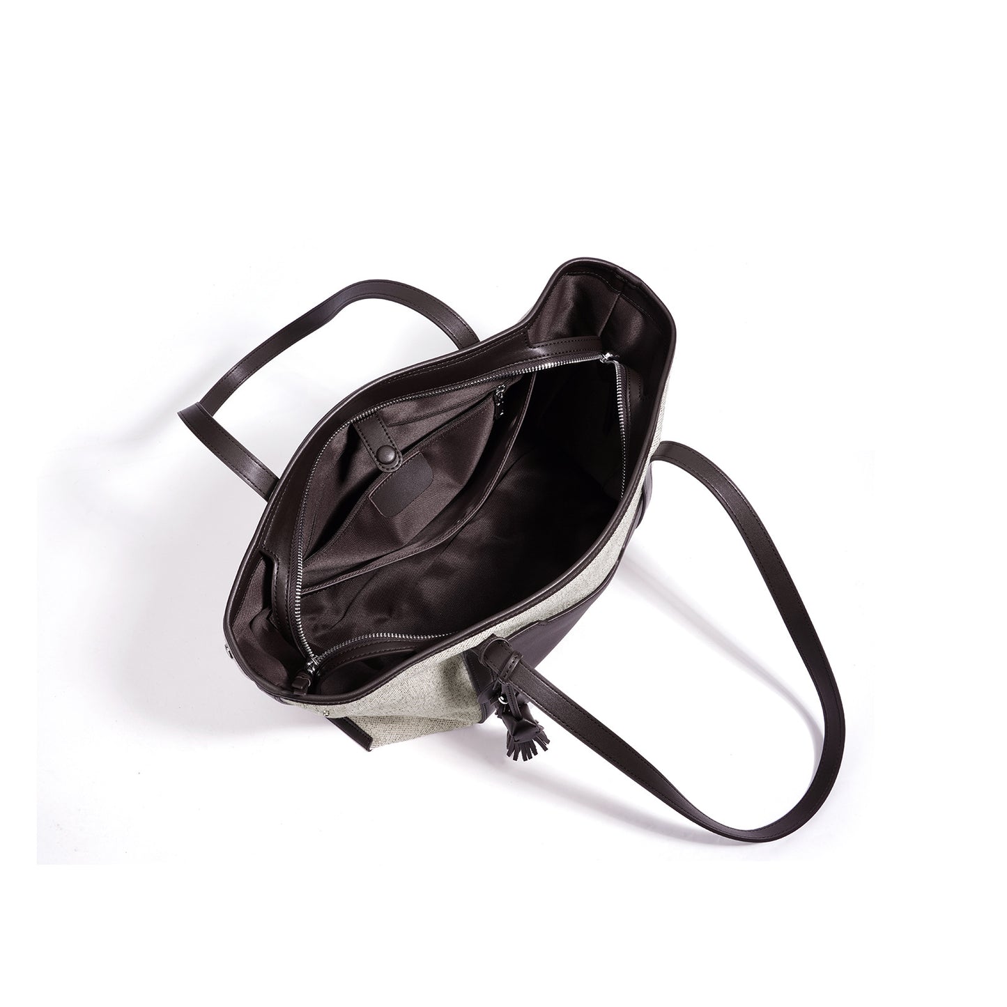 Minimalist Canvas Spacious Tote Clutch Bag