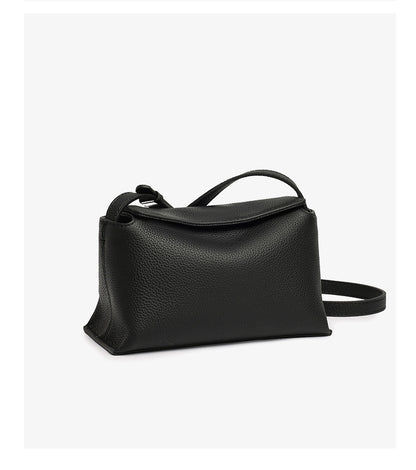 The Artisan Niche Genuine Leather Crossbody Bag with Hidden Magnetic Clasp