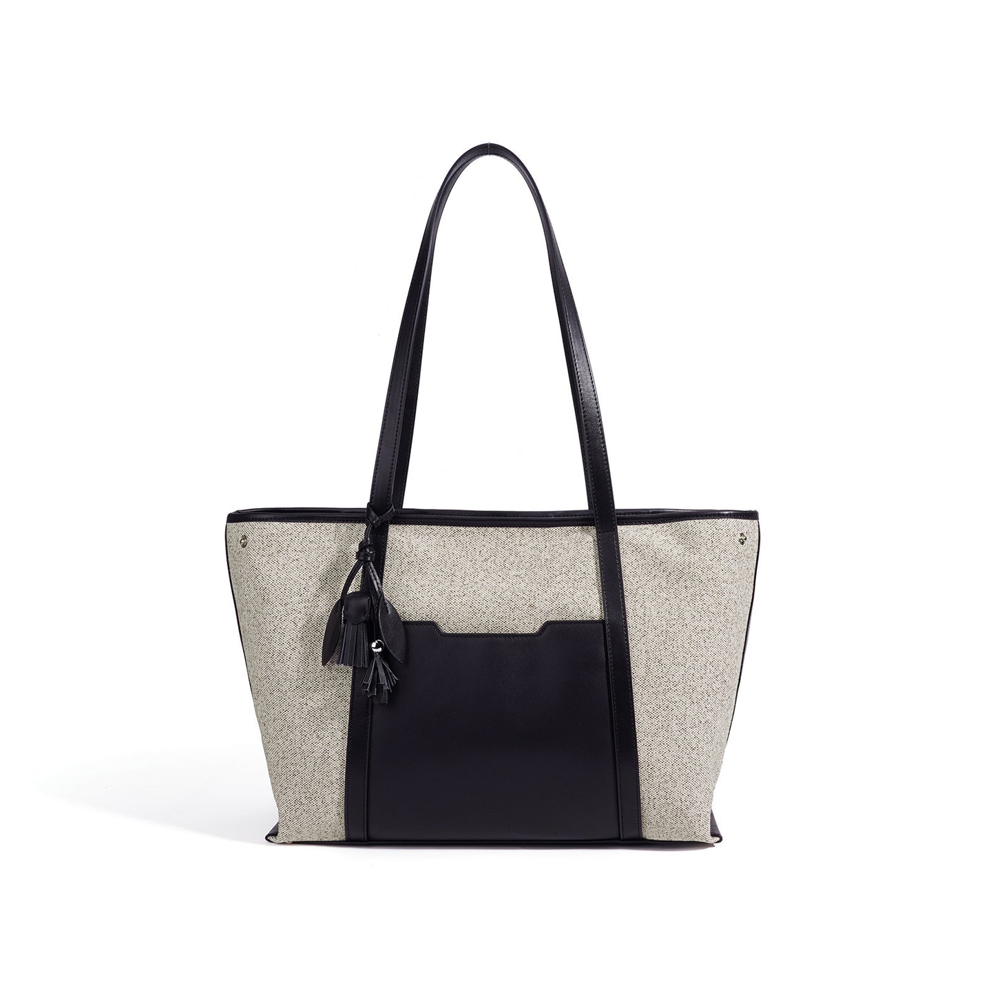 Minimalist Canvas Spacious Tote Clutch Bag