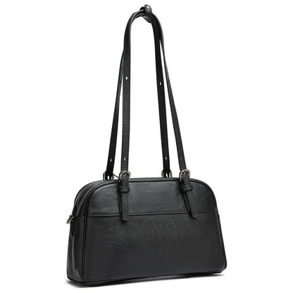 Mellow Rustic Genuine Leather Boston Clutch Bag