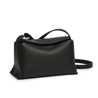 The Artisan Niche Genuine Leather Crossbody Bag with Hidden Magnetic Clasp
