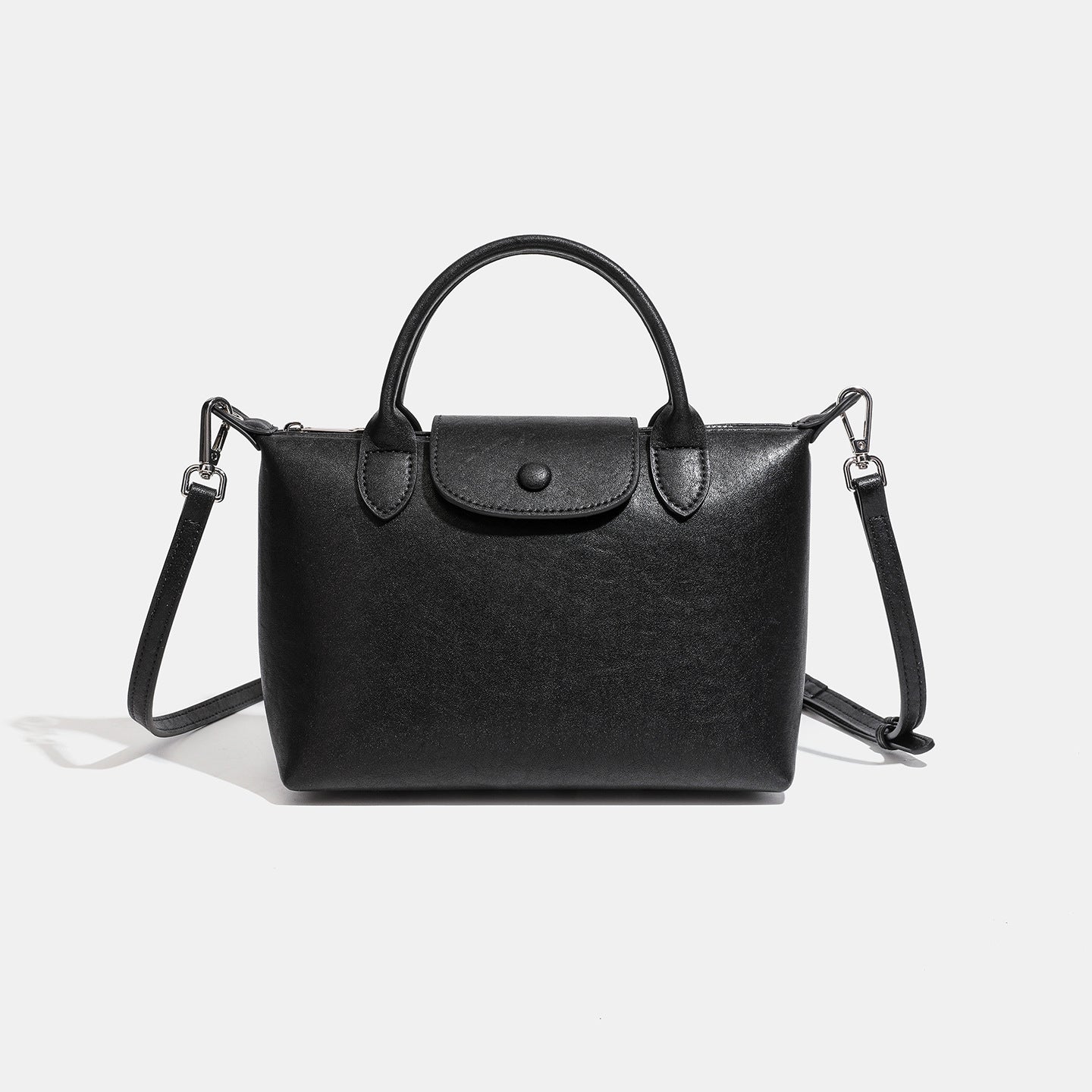 Heritage Genuine Leather Slouchy Clutch Dumpling Bag