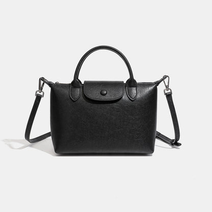 Heritage Genuine Leather Slouchy Clutch Dumpling Bag