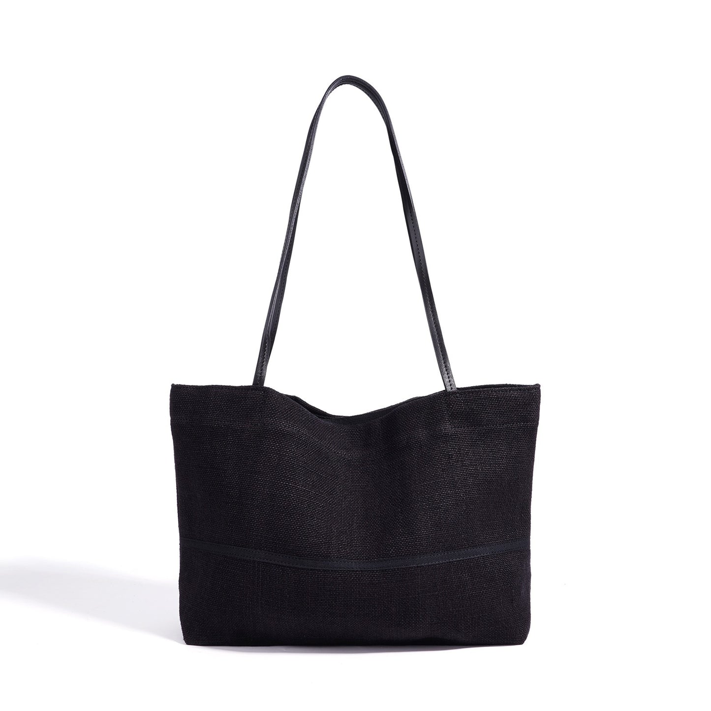 Minimalist Effortless Linen Tote Clutch Bag