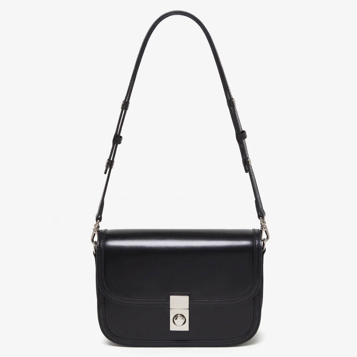 Borsa vintage a spalla e messenger in vera pelle liscia di vacchetta