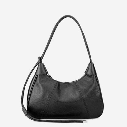 Women's Sable Crescent Genuine Leather Hobo Bag