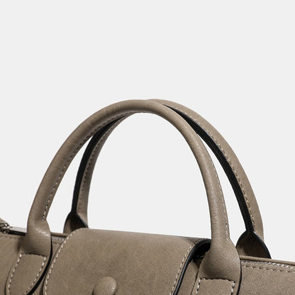 Heritage Genuine Leather Slouchy Clutch Dumpling Bag