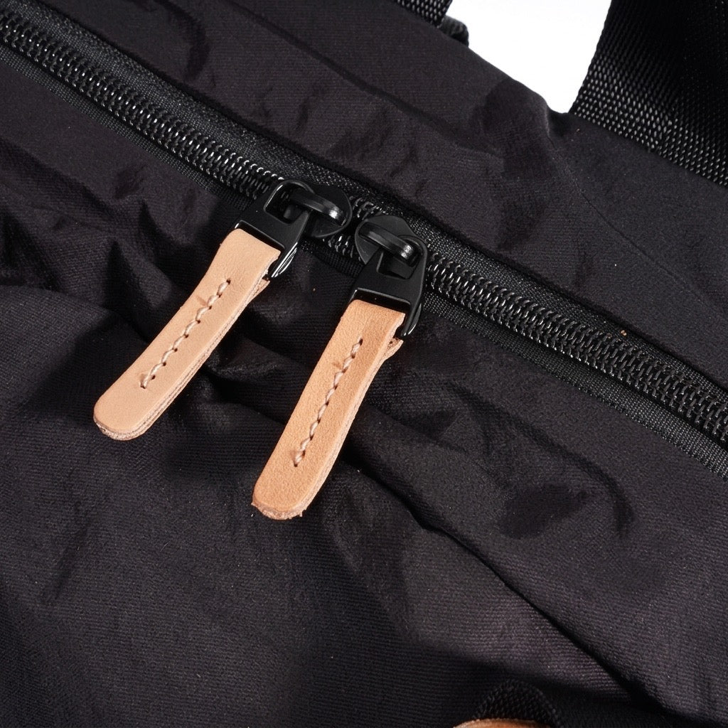 Urbaner geräumiger Nylon-Rucksack mit Reißverschluss