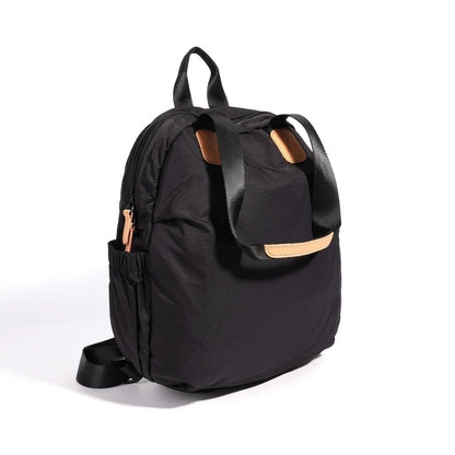 Urbaner geräumiger Nylon-Rucksack mit Reißverschluss