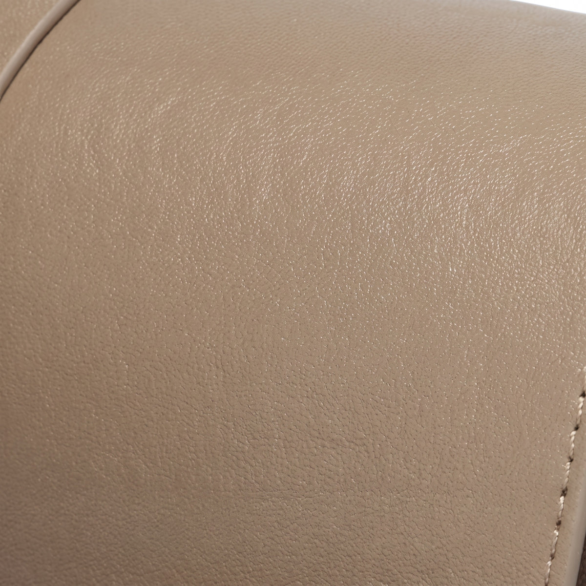 Borsa minimalista a spalla in vera pelle con fibbia H distintiva