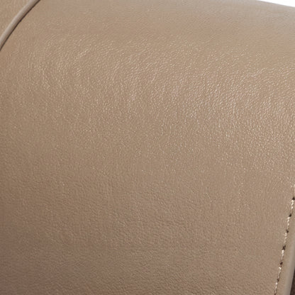 Borsa minimalista a spalla in vera pelle con fibbia H distintiva