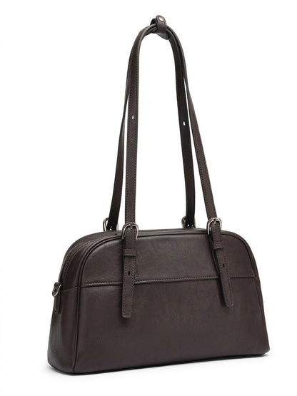 Mellow Rustic Genuine Leather Boston Clutch Bag