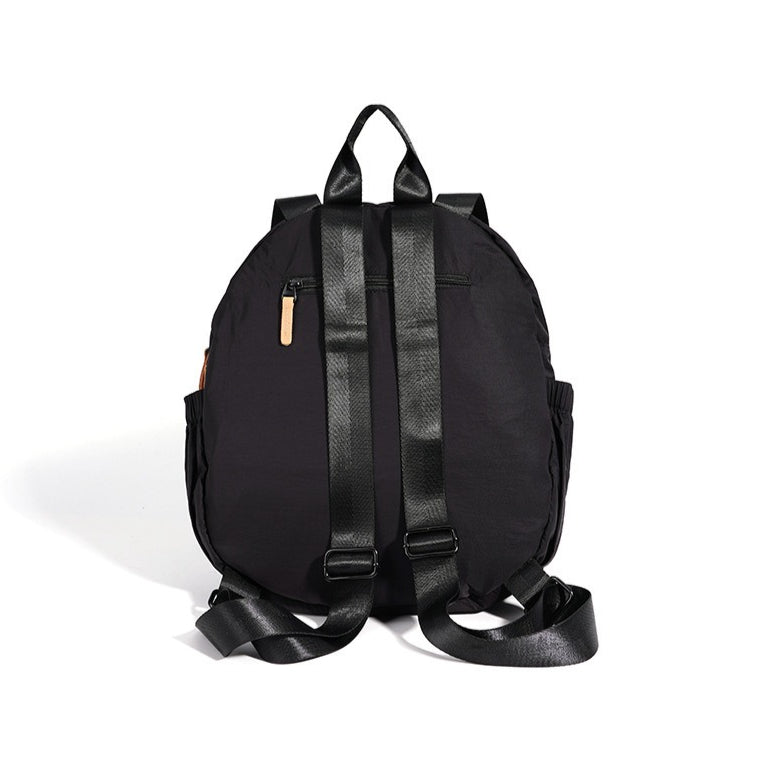 Urban Nylon Spacious Capacity Zipper Backpack