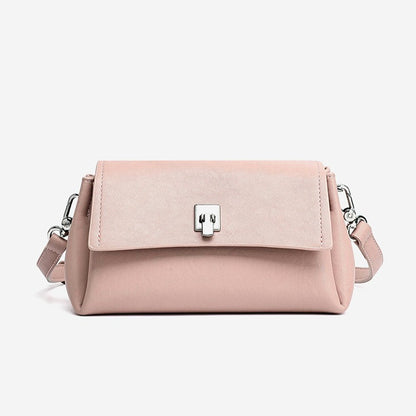 Featherlight Pebbled Genuine Leather Pillow Clutch Bag