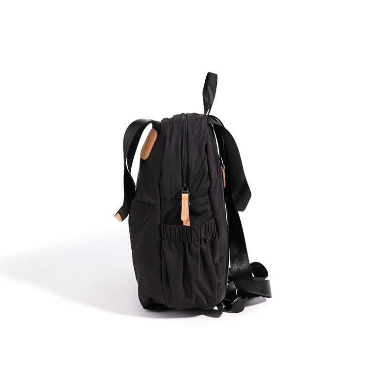 Urban Nylon Spacious Capacity Zipper Backpack