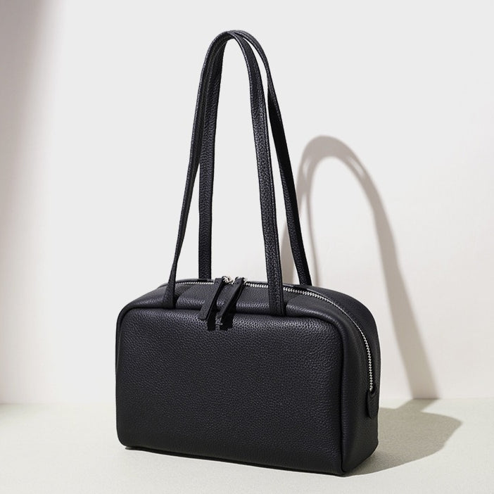 Minimalist Sleek Genuine Leather Clutch Bag