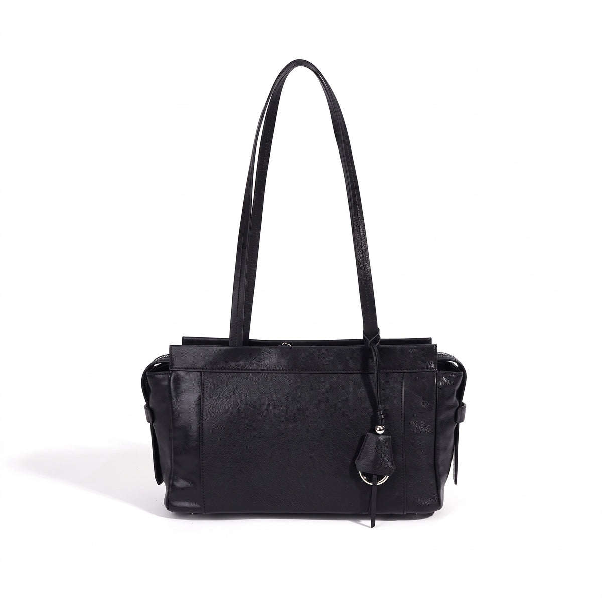 Zeitlose Clutch aus geschmeidigem Echtleder