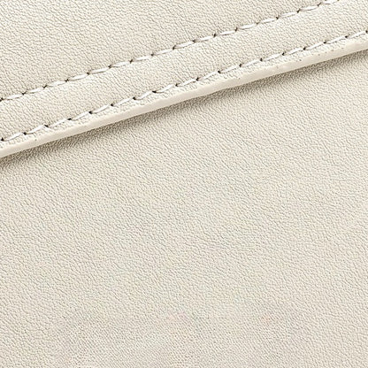 Featherlight Pebbled Genuine Leather Pillow Clutch Bag