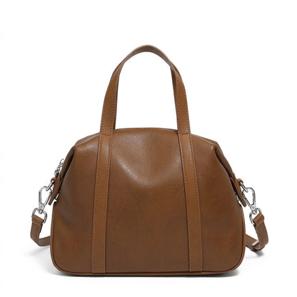 Women’s Genuine Leather Boston Pillow Bag