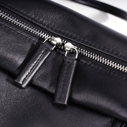 Minimalist Genuine Sheepskin Bowling Clutch Bag
