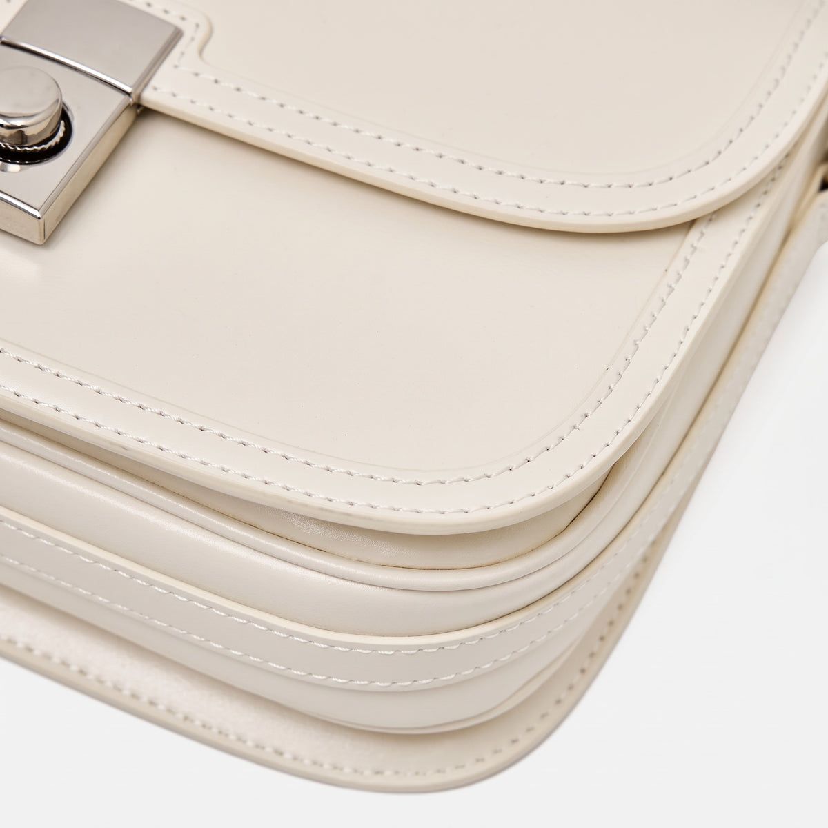 Borsa vintage a spalla e messenger in vera pelle liscia di vacchetta