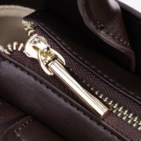 Minimalist Suede Genuine Leather Trapezoidal Clutch Bag
