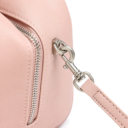 Geantă clutch Boston mini, mică și șic, din piele naturală, cu accesoriu jucăuș în formă de stea