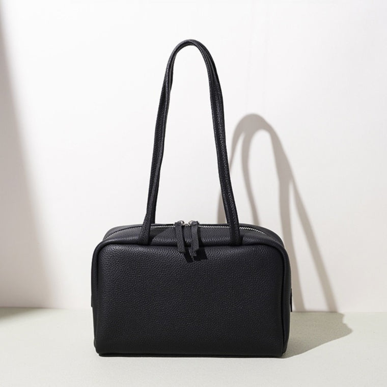 Minimalist Sleek Genuine Leather Clutch Bag