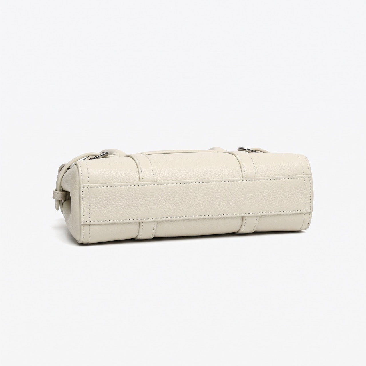 Sleek Genuine Leather Flap Satchel Clutch Bag