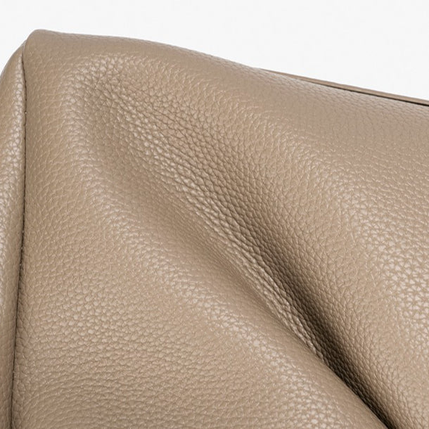 Sophisticated Minimalist Pebbled Vegan Eco-Leather Tote Bag