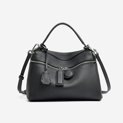 Chic Genuine Leather Square Pillow Clutch Bag