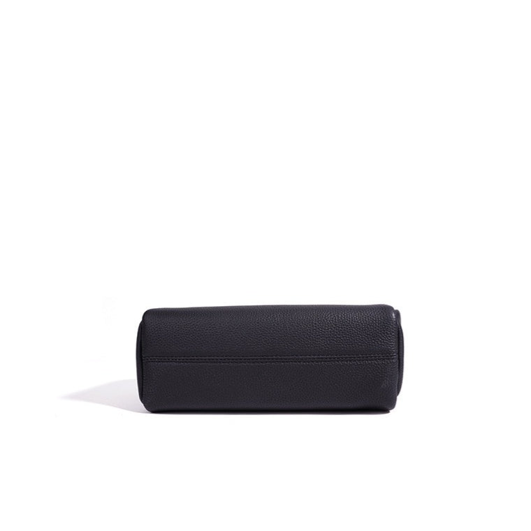 Minimalist Sleek Genuine Leather Clutch Bag