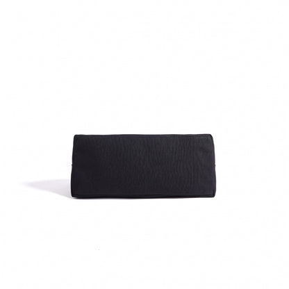 Lässige Tote-Clutch aus Leinen-Canvas