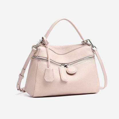 Chic Genuine Leather Square Pillow Clutch Bag