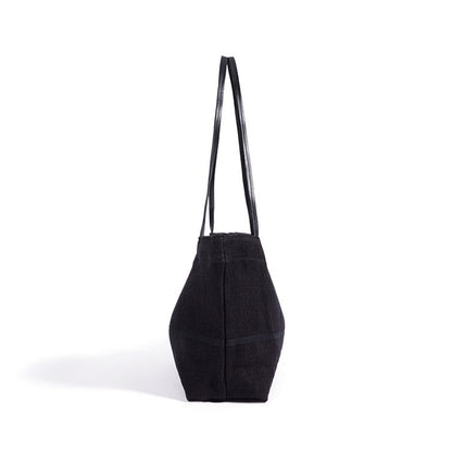 Minimalist Effortless Linen Tote Clutch Bag