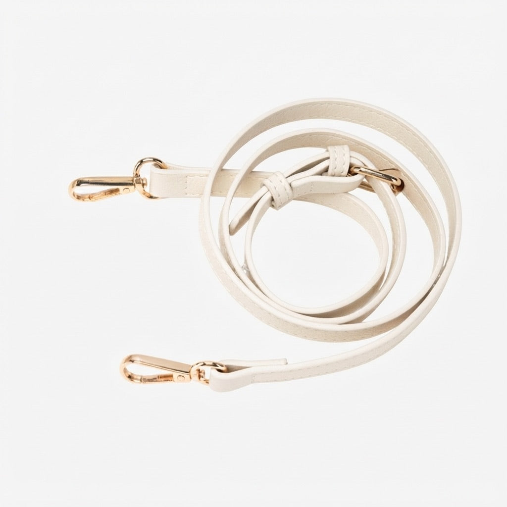 Delicate Crane Vegan Eco‑Leather Barrel Clutch Bag with Playful Charm