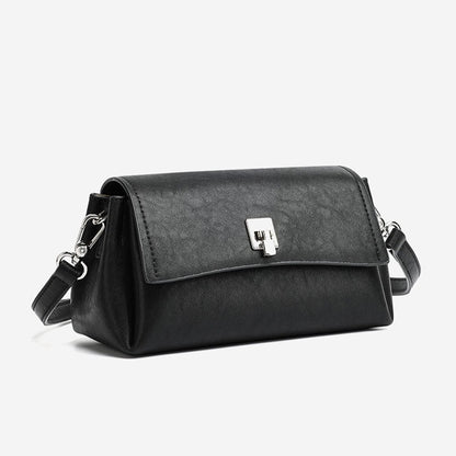 Featherlight Pebbled Genuine Leather Pillow Clutch Bag