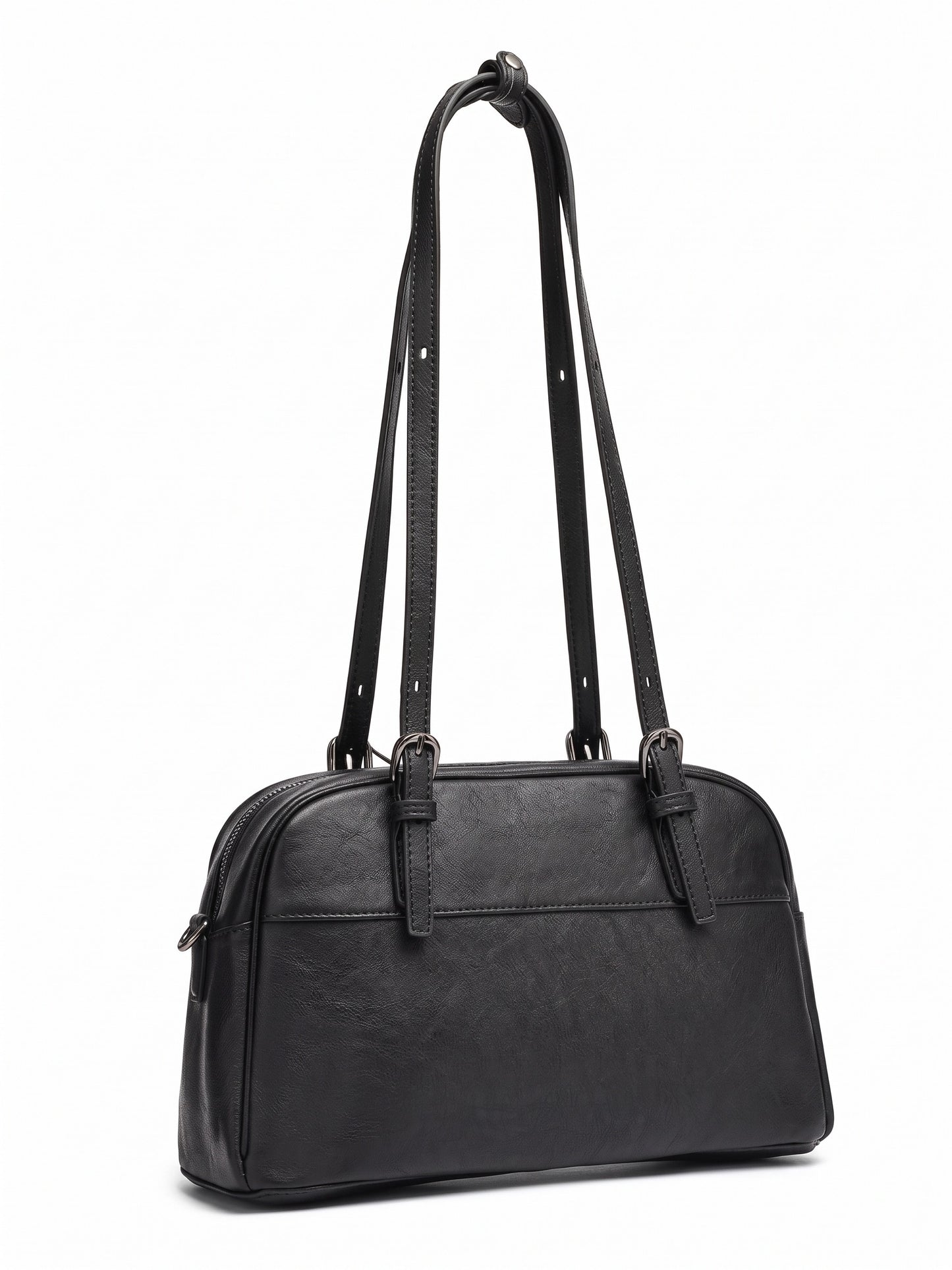 Mellow Rustic Genuine Leather Boston Clutch Bag