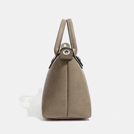 Heritage Genuine Leather Slouchy Clutch Dumpling Bag