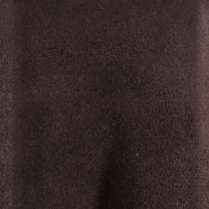 Pochette vintage en cuir suédé