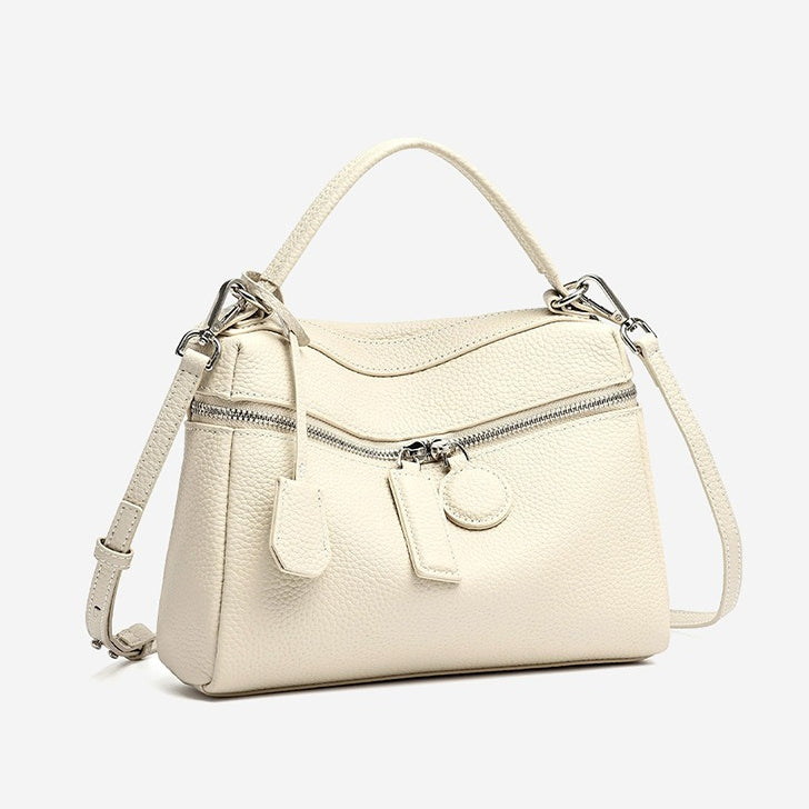 Chic Genuine Leather Square Pillow Clutch Bag